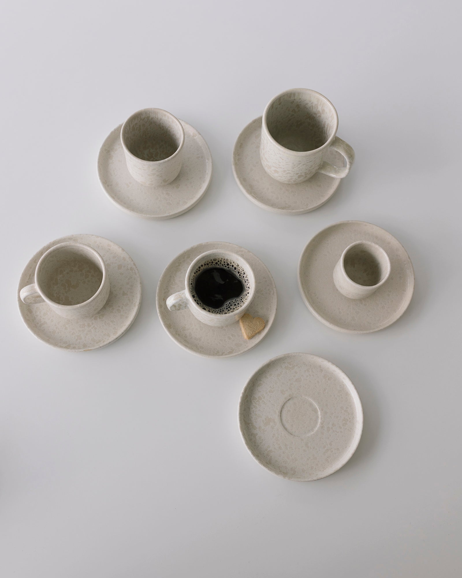 Bento 6er Set Untertasse