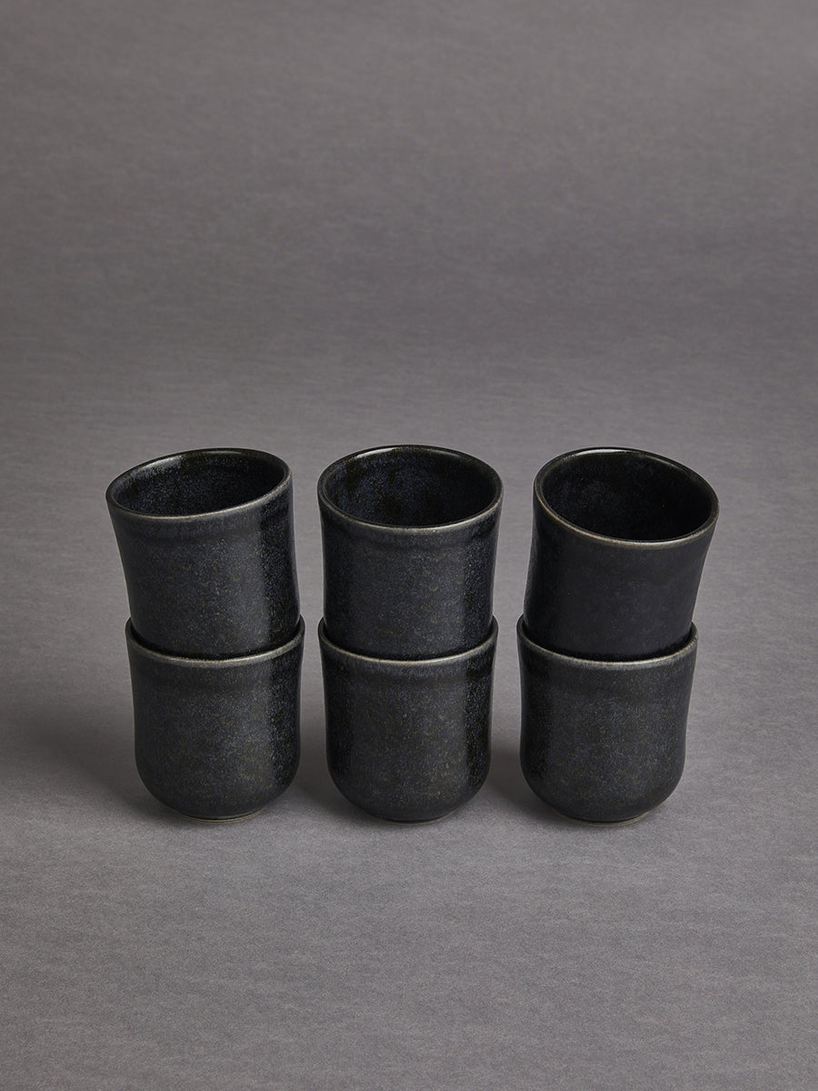 Bento 6er Set Becher mittel