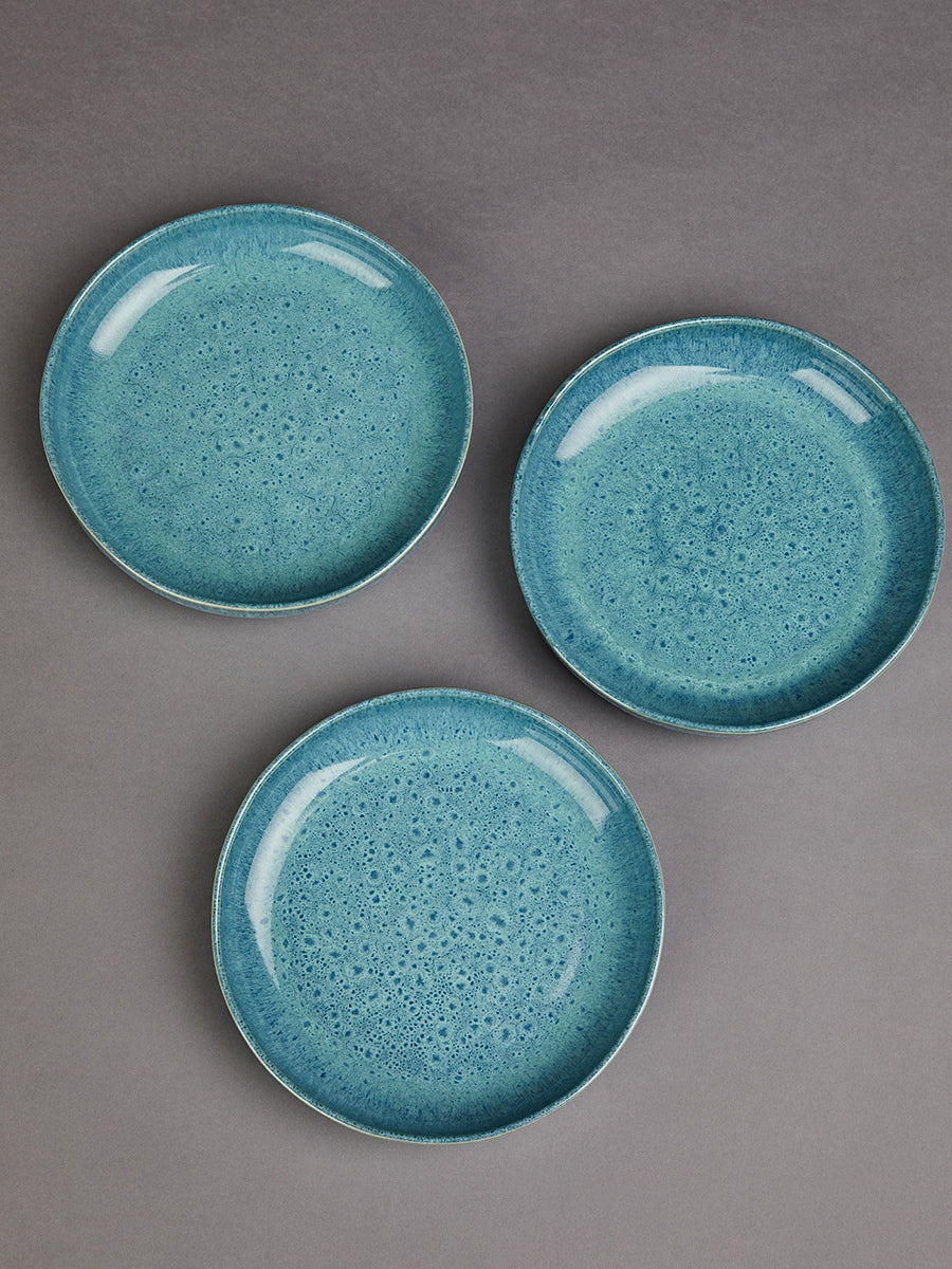Flores set of 6 pasta plates