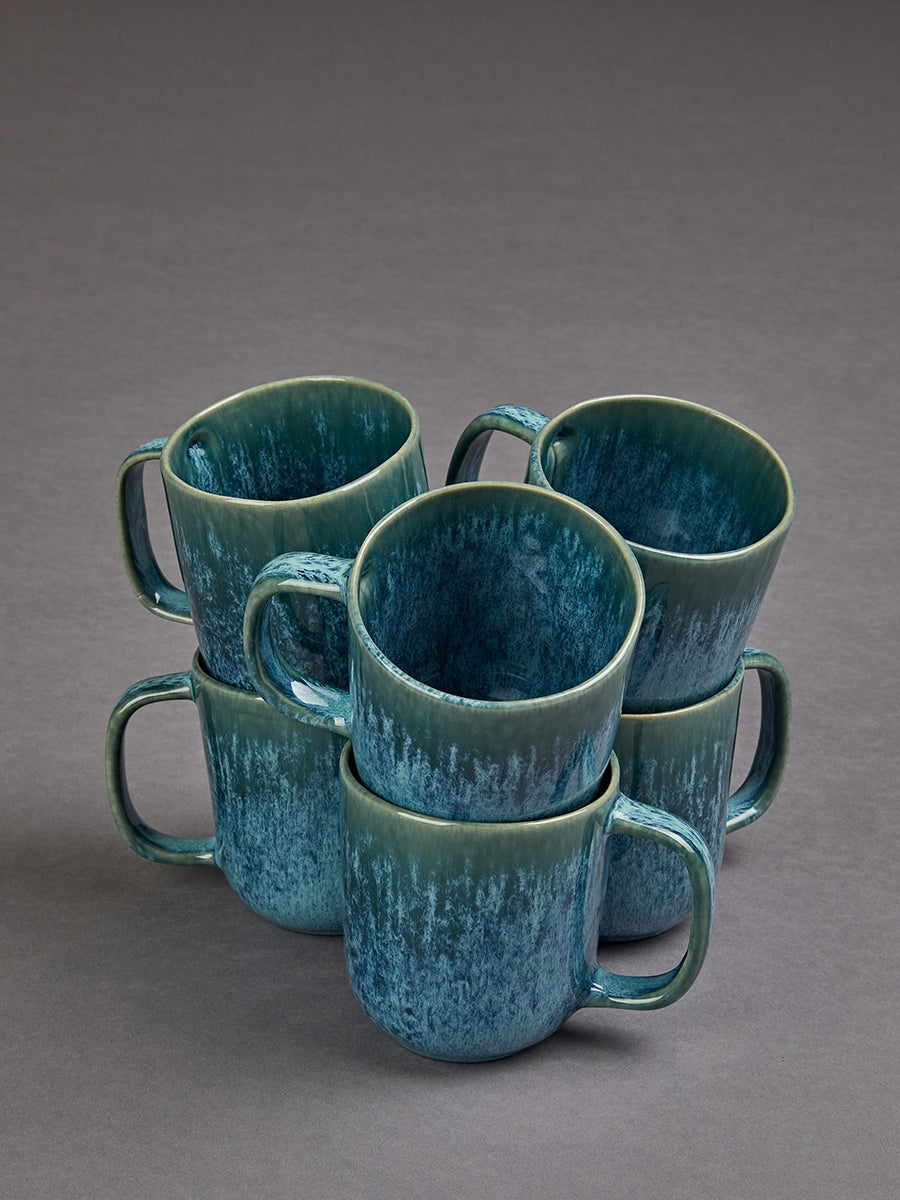 Flores set of 6 cups